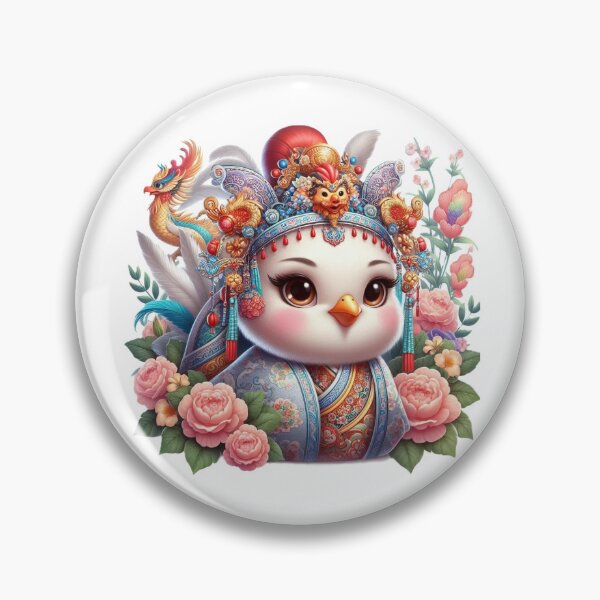 Item preview, 127 - ChickeM Chicken Chinese Royalty Empress Series: Chickie Princess  designed and sold by ChickeM.