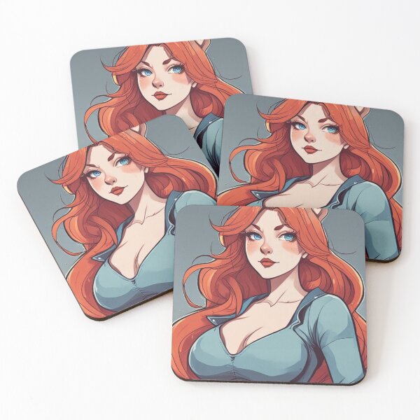 Item preview, Hot Sexy Chick with Cat Ears designed and sold by KnottyToons.