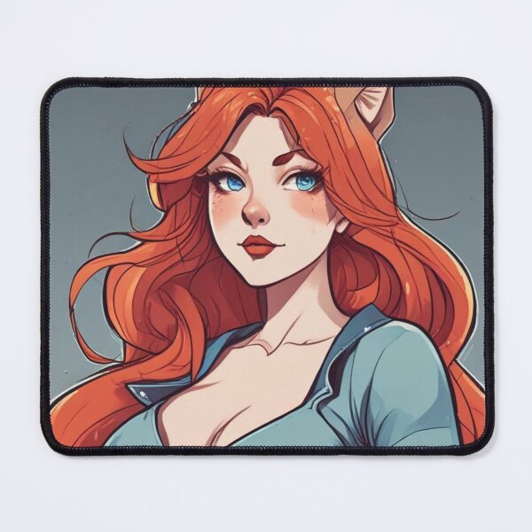 Item preview, Hot Sexy Chick with Cat Ears designed and sold by KnottyToons.