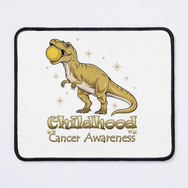 Item preview, dinosaur Fight childhood cancer Awarness designed and sold by mushopja.