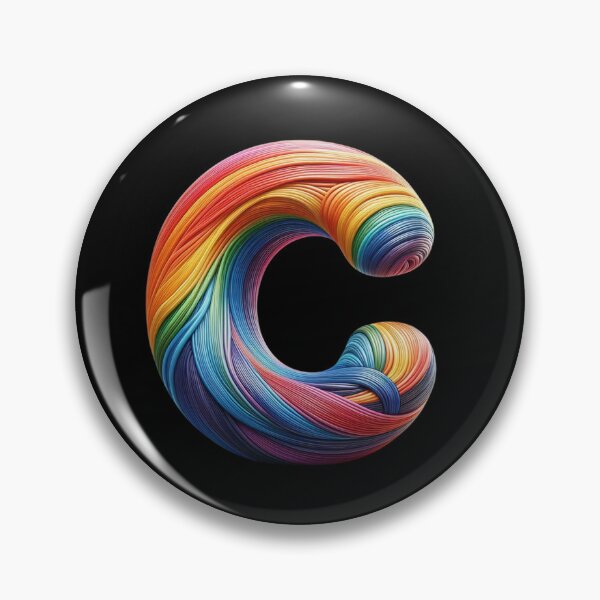 Item preview, Letter C, Rainbow designed and sold by Myra365Art.