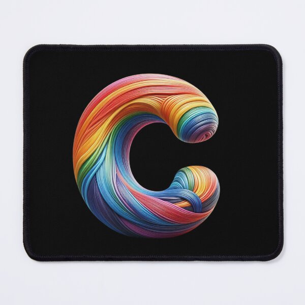 Item preview, Letter C, Rainbow designed and sold by Myra365Art.