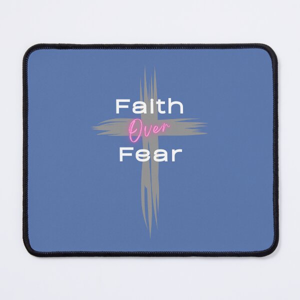 Item preview, Faith over Fear-Pink designed and sold by LovesLuLu.