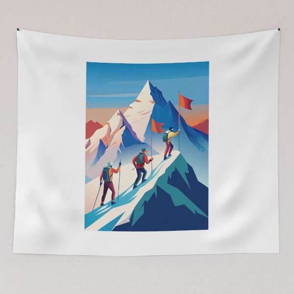 Item preview, ClimbersPlantFlags designed and sold by Whose-sweat.