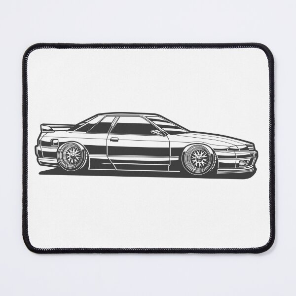 Item preview, Nissan GTR-32 Black And White Style designed and sold by TrilogyMerch.