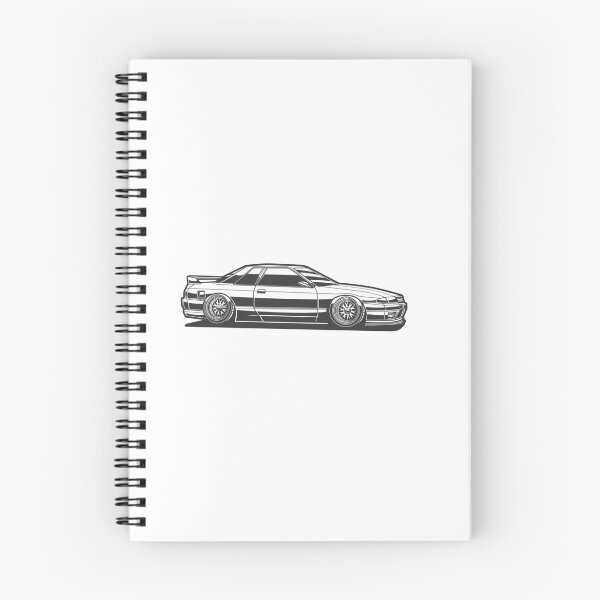Item preview, Nissan GTR-32 Black And White Style designed and sold by TrilogyMerch.