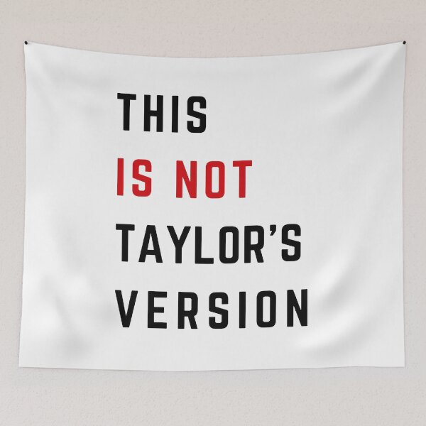 Item preview, This Is Not Taylors Version designed and sold by nisfarufos.