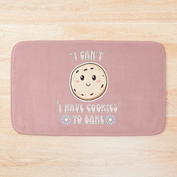 Item preview, Can't, Have Cookies To Bake Pastel Retro Baker designed and sold by thecatcouch.