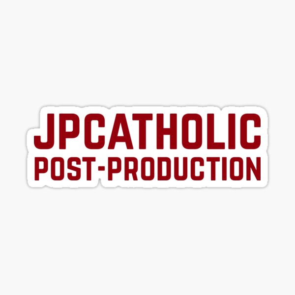 Item preview, JPCatholic Post-Production designed and sold by Patrick Schloss.