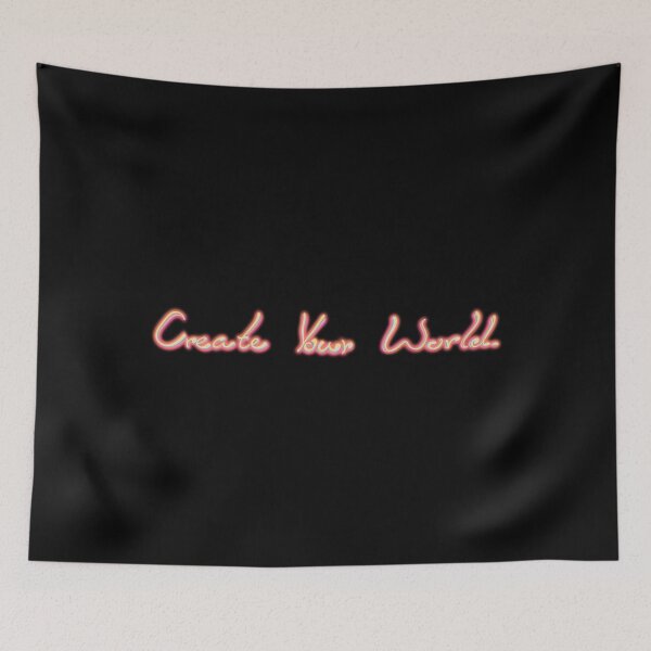 Item preview, Create Your World designed and sold by fruitfulfruit.