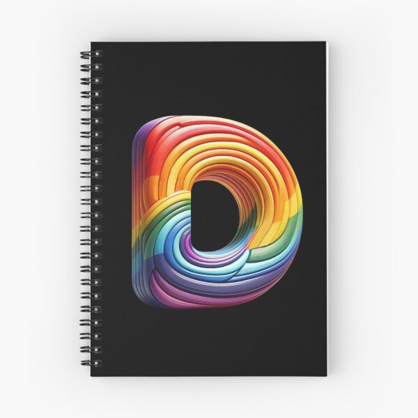 Item preview, Letter D, Rainbow designed and sold by Myra365Art.