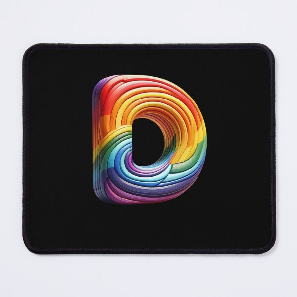 Item preview, Letter D, Rainbow designed and sold by Myra365Art.