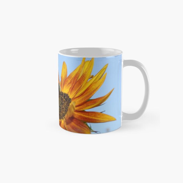 Sonnenblume mit Biene Tasse (Standard)
