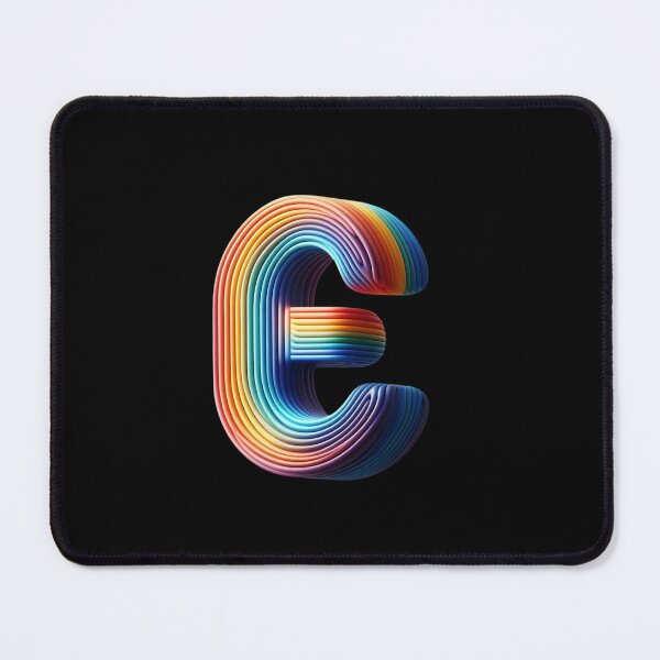 Item preview, Letter E, Rainbow designed and sold by Myra365Art.