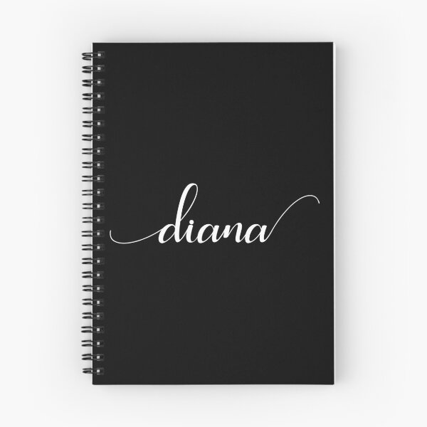 Item preview, Diana - Custom name on delicate black cursive font designed and sold by To the Lua.