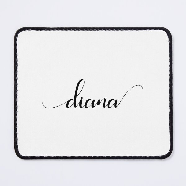 Item preview, Diana - Custom name on delicate black cursive font designed and sold by To the Lua.