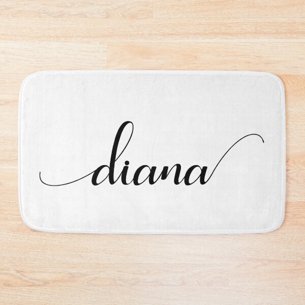Item preview, Diana - Custom name on delicate black cursive font designed and sold by To the Lua.