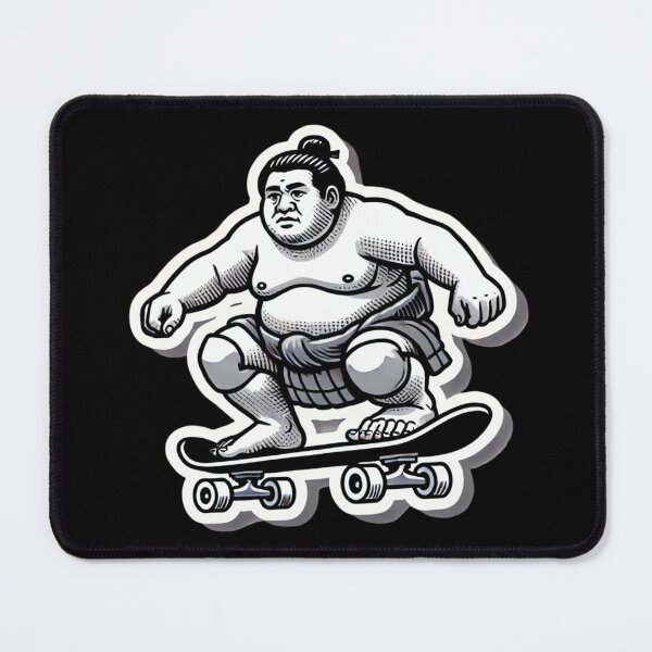 Item preview, Sumo Skateboarder designed and sold by PinUpPizzazz.