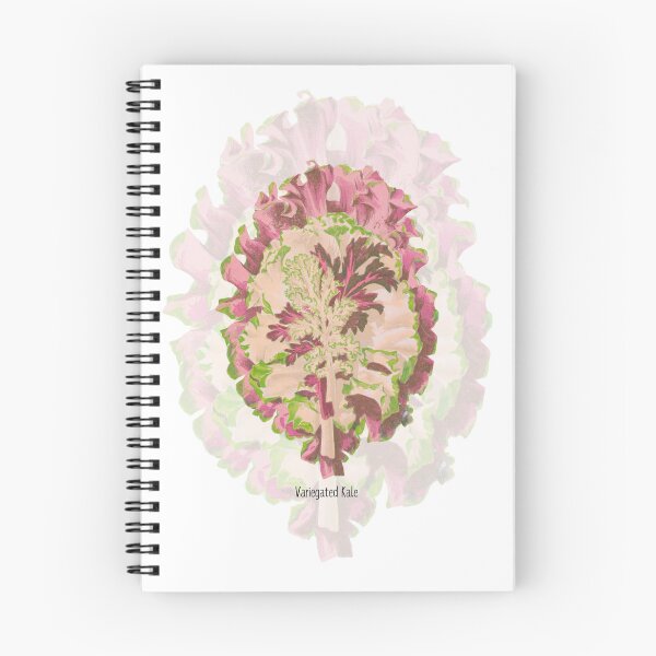 Item preview, Botanical Art Variegated Kale Leaves designed and sold by MochaMeli.