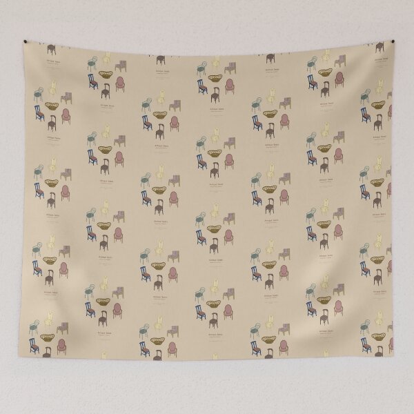 Item preview, Antique Seats Vintage Decor Collection designed and sold by IvyCArtStore.