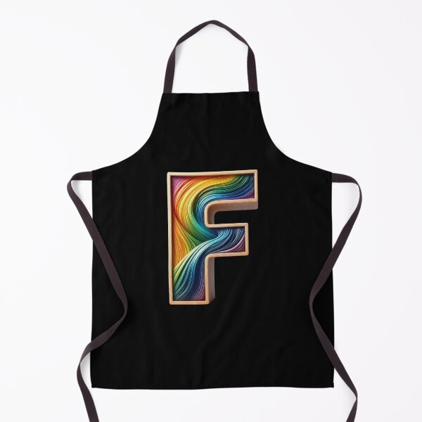 Item preview, Letter F, Rainbow designed and sold by Myra365Art.