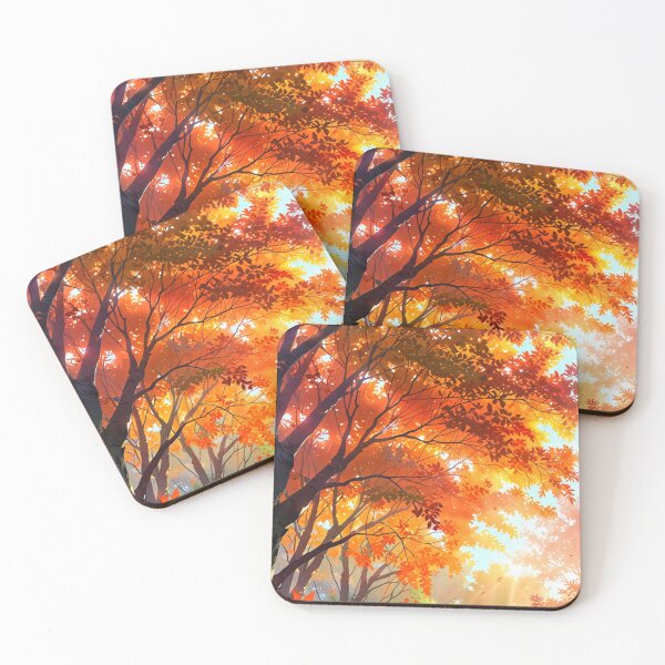 Item preview, "Autumn's Crimson Beauty: Red Maple Leaves" designed and sold by JAMESAMORN.