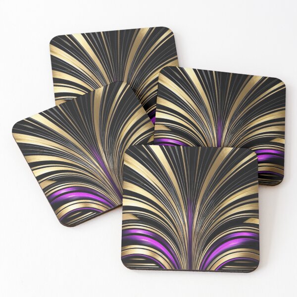 Item preview, Art Deco Nouveau Fan Style Geometric Pattern designed and sold by SloganExpress.
