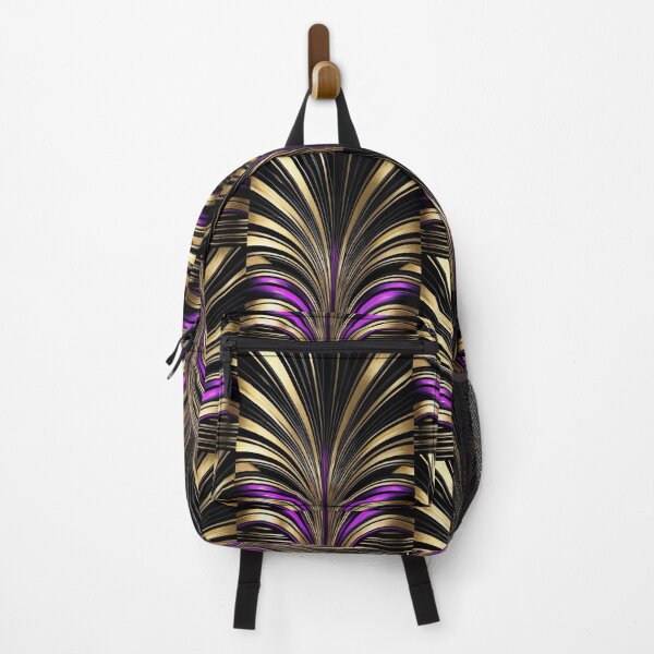 Item preview, Art Deco Nouveau Fan Style Geometric Pattern designed and sold by SloganExpress.