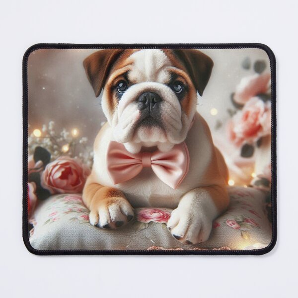 Item preview, Cute Saint Bernard with a Bowtie designed and sold by Wags & Tails.