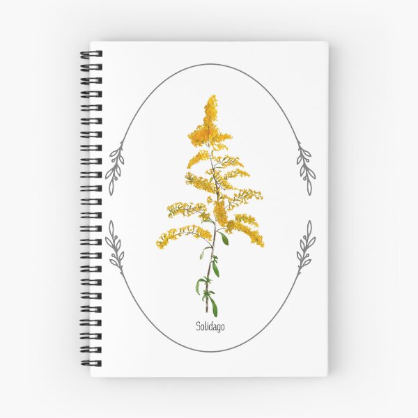 Item preview, Botanical Art Yellow Blooming Goldenrod designed and sold by MochaMeli.