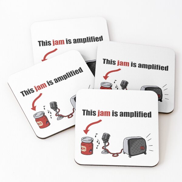 Item preview, This Jam Is Amplified designed and sold by jaynadian.