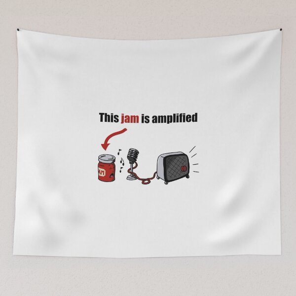 Item preview, This Jam Is Amplified designed and sold by jaynadian.