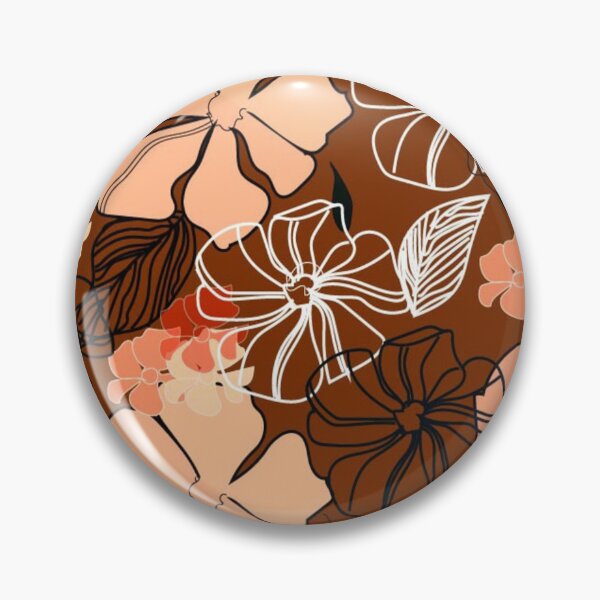 Item preview, brown color clothes designed with flowers designed and sold by Nature  Nblossom.