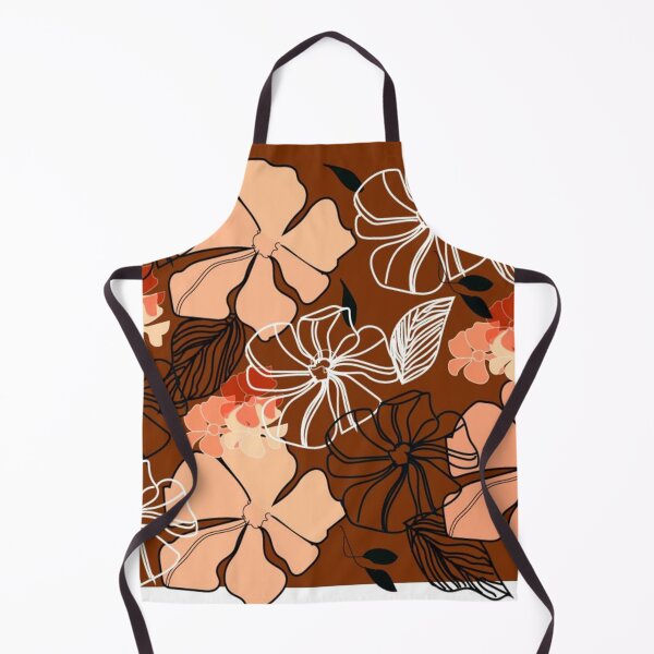 Item preview, brown color clothes designed with flowers designed and sold by Nature Nblossom.