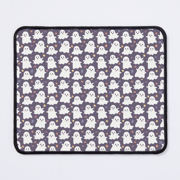 Item preview, Ghost & Confetti Pattern with Purple Background designed and sold by Mabel's Labels.