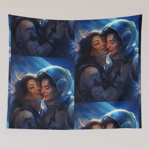 Item preview, Cosmic Love, Girls in Love designed and sold by ArtPixelHaven.