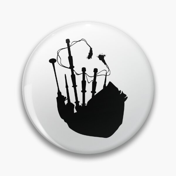Item preview, Bagpipe Silhouette designed and sold by Rei-illustrates.