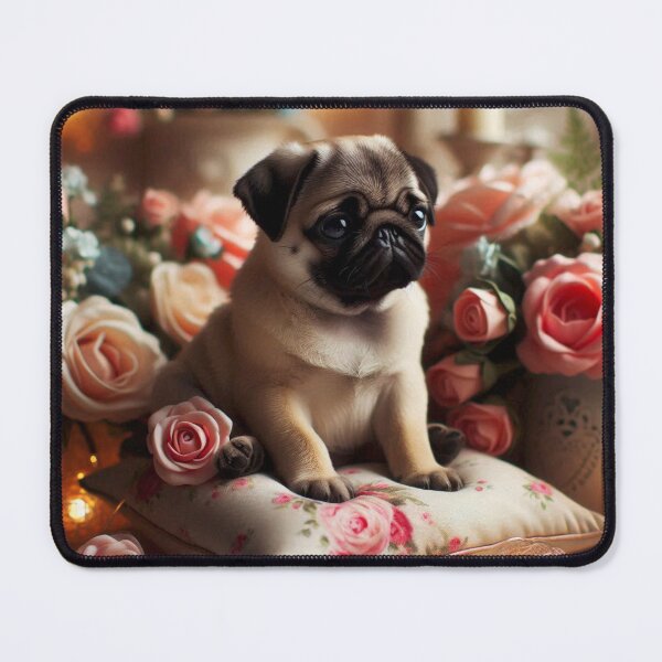 Item preview, Cute Pug Dog designed and sold by Wags & Tails.
