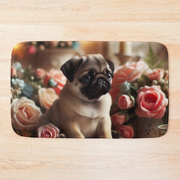 Item preview, Cute Pug Dog designed and sold by Wags & Tails.