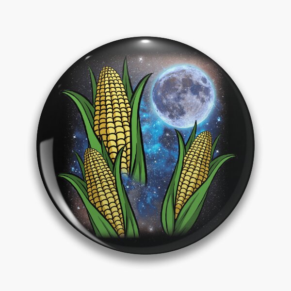 Item preview, Three Corn Moon Cursed Meme Funny 3 Howling Corn Gear designed and sold by DynamicDesign.
