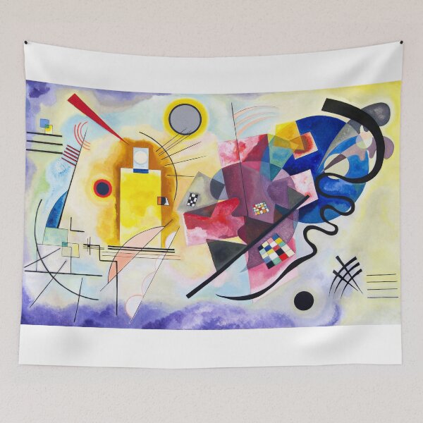 Item preview, Kandinsky Yellow Red Blue 1925 designed and sold by PixDezines.