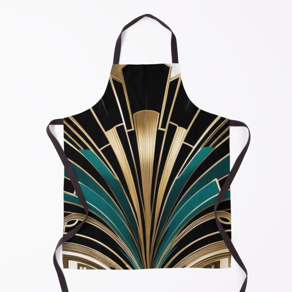 Item preview, Art Deco Nouveau Fan Style Geometric Pattern designed and sold by SloganExpress.