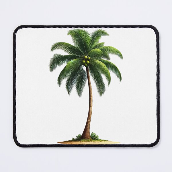 Item preview, Majestic Tropical Coconut Tree Swaying in the Island Breeze designed and sold by prkpuriku.