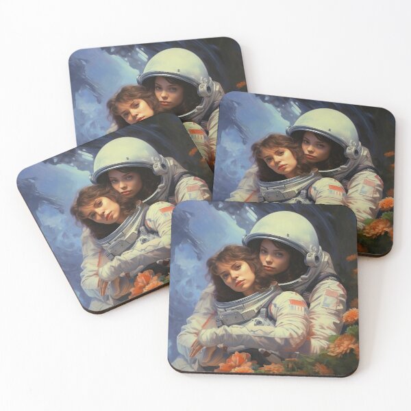Item preview, Cosmic Love, Girls in Love designed and sold by ArtPixelHaven.