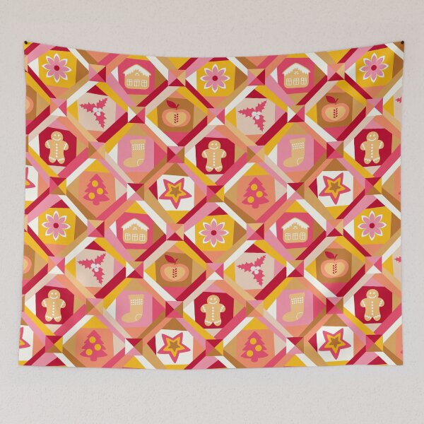 Item preview, Christmas Winter Patchwork designed and sold by anzelas.