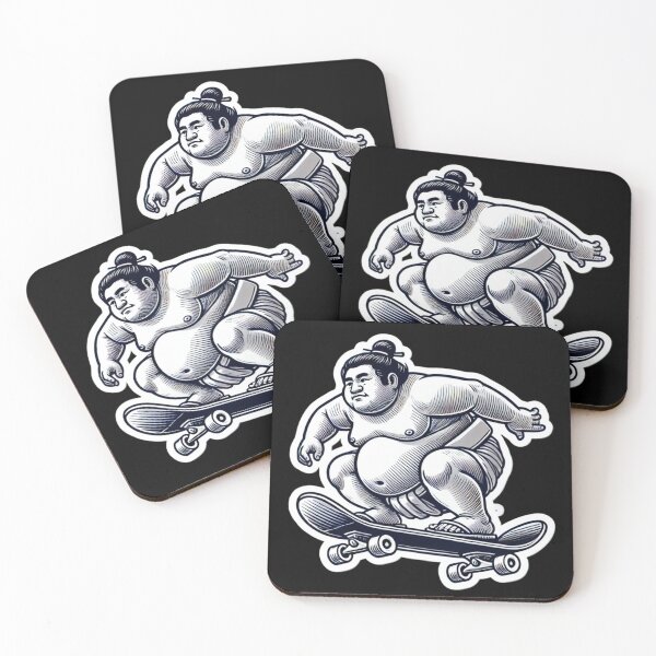 Item preview, Sumo Skateboarder designed and sold by PinUpPizzazz.