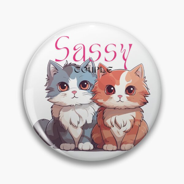 Item preview, Sassy Couple of Cat | Beautiful Cat Life designed and sold by Fanatic Nerd.