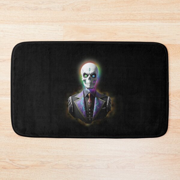 Item preview, rainbow Skellington designed and sold by LevonsCrazyArt.
