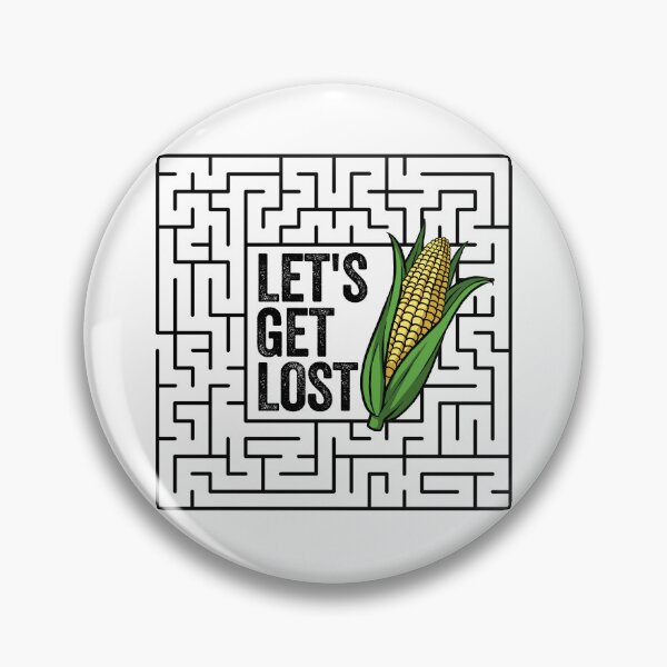 Item preview, Let's Get Lost Corn Maze Funny Halloween Corn Maze Gear designed and sold by DynamicDesign.