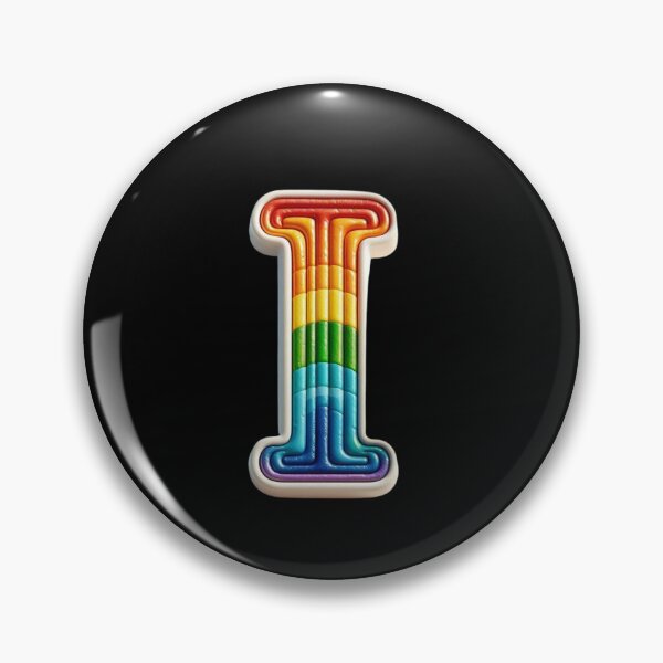 Item preview, Letter I, Rainbow designed and sold by Myra365Art.